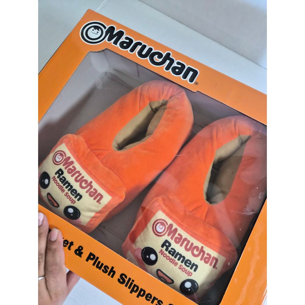 Maruchan Plush Slippers ONLY! in Box Size (XL) - Picture 8 of 8